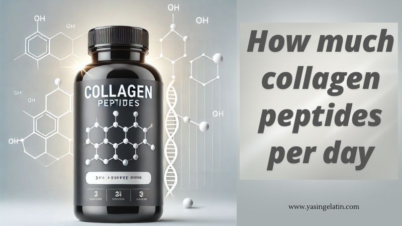 How much collagen peptides per day